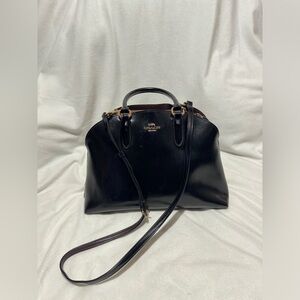 COACH QUINN SATCHEL IN PATENT LEATHER